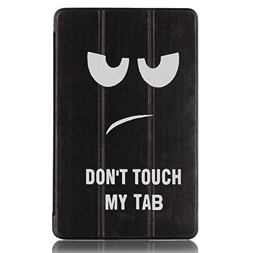 Samsung Tab A T580N Funda,Galaxy Tab A 10.1 Cover - Ultra Slim Carcasa Protección de PU Cuero Funda con Stand Función para Samsung Galaxy Tab A 10.1 Pulgadas (2016) SM-T580N / T585N Tablet,Dont touch