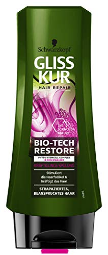 SchwarzKOPF GLISS KUR - Acondicionador de fortalecimiento Bio-Tech Restore, 1 unidad (200 ml)