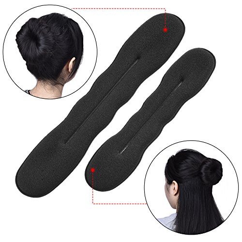 Set de 6 gomas para el pelo (3 grandes y 3 pequeñas) para coger el pelo, hacer moños etc