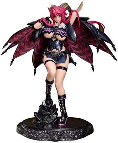 Skwenp Figura de acción del anime Asmodeo siete pecados mortales estatuas carácter de la muchacha del animado de dibujos animados, modelos de PVC hecha a mano estático, figura de acción de juguete ani