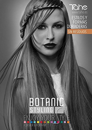 Tahe Botanic Styling Espuma para el Pelo/Espuma para el Cabello de Fijación Brillance con Extracto de Camelia sin Residuos Fijación 2, 300 ml