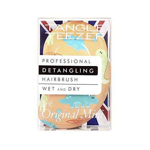 Tangle Teezer The Mini Original cepillo para desenredar el cabello, Dino Mighty