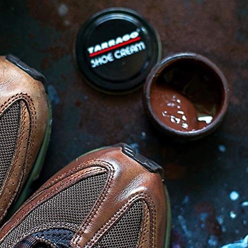 Tarrago Shoe Cream Jar 50 ml - Crema tinta para zapatos y bolsos, unisex, adulto, Rojo claro (Bright Red 102), 50 ml