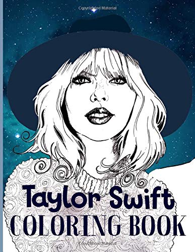 Taylor Swift Coloring Book: Taylor Swift Color Wonder Adults Coloring Books Unofficial