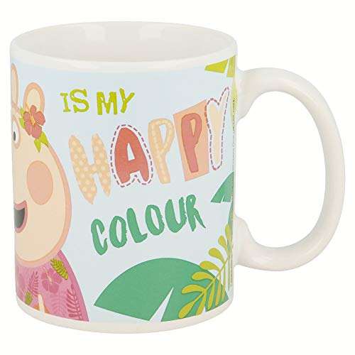 TAZA CERAMICA 325 ML CON CAJA | PEPPA PIG PINK FLAMINGO