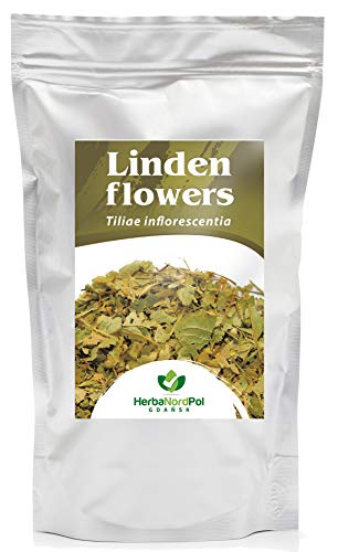 Té de hierbas de flor de tilo | Tilia cordata | Rico en flavonoides | Té suelto | (500G)