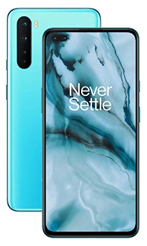 Teléfono OnePlus NORD (5G) 8GB RAM 128GB, Cámara Cuádruple, Dual SIM, 2 Años de Garantía - Mármol Azul