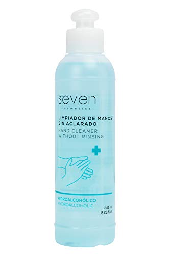 The Seven Gel Limpiador Hidroalcohólico. Desinfectante De Manos Sin Aclarado - 245 ml