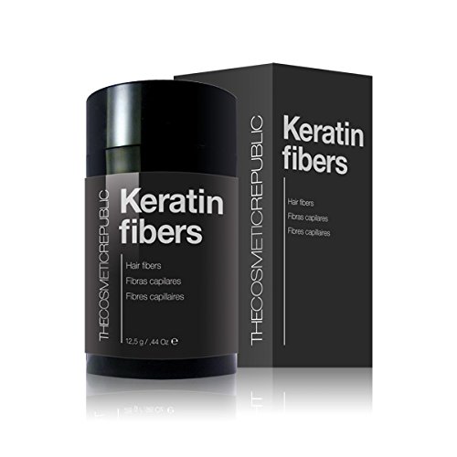 THECOSMETICREPUBLIC - Fibras de Keratina Castaño Oscuro - 12,5g