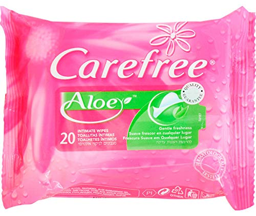 Toallitas Intimas Aloe 20 Unidades