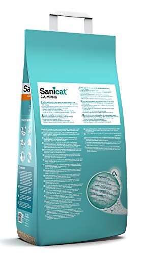 TOLSA PSANDUOW010L82 SANICAT Duo Arena Aglomerante para Gatos, Aroma a Vainilla y Mandarina, 8L