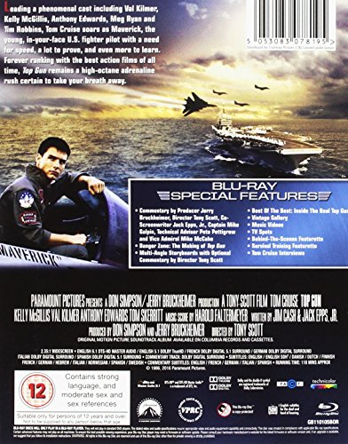 Top Gun [Edizione: Regno Unito] [Reino Unido] [Blu-ray]