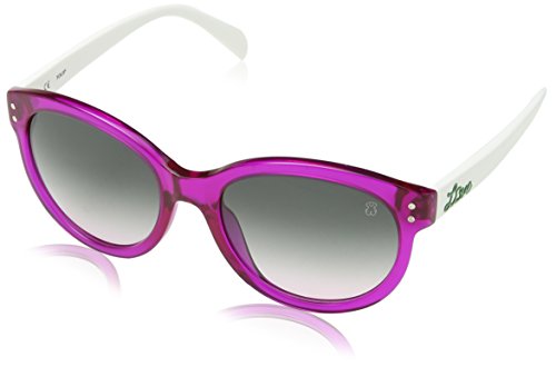 TOUS STO870-5402GR Gafas de sol, Shiny Fuchsia, 54 para Mujer