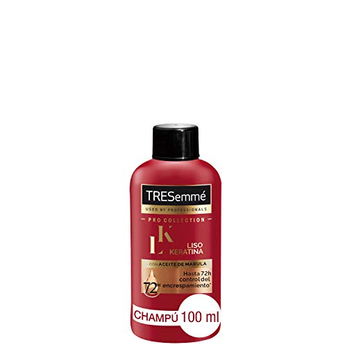 TRESemmé Champú Liso Keratina - Paquete de 12 x 100 ml - Total: 1200 ml