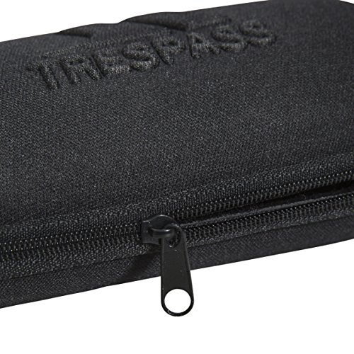 Trespass Egoistic Canvas - Estuche para Gafas de Sol, Color Negro