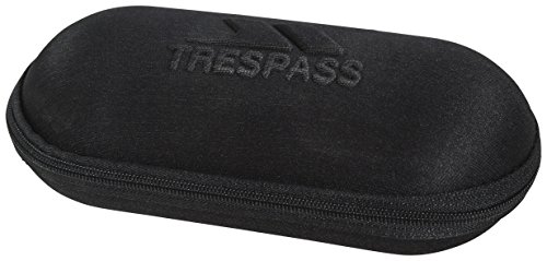 Trespass Egoistic Canvas - Estuche para Gafas de Sol, Color Negro