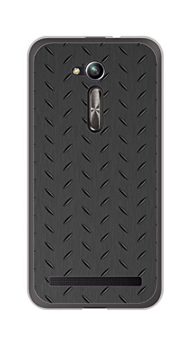 Tumundosmartphone Funda Gel TPU para ASUS ZENFONE GO 5" (ZB500KL) diseño Metal Dibujos