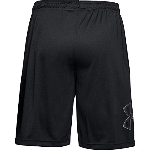 Under Armour Tech Graphic Short Pantalón Corto, Hombre, Negro (Black/Graphite 001), L