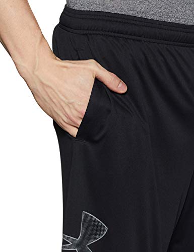 Under Armour Tech Graphic Short Pantalón Corto, Hombre, Negro (Black/Graphite 001), L