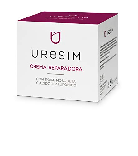 Uresim Crema Reparadora, con rosa mosqueta y acido hialuronico, 50 ml