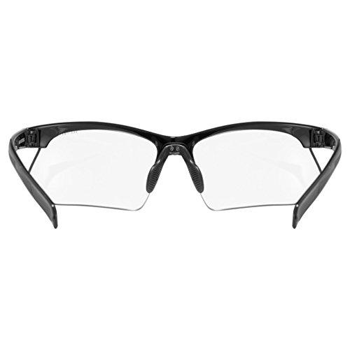 Uvex Sportstyle 802 Vario Gafas de Ciclismo, Unisex Adulto, Negro, Talla Única