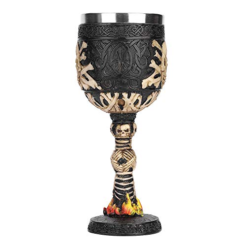 Vaso Vino Cool Halloween 3d taza calavera vaso con Cafe té (acero inoxidable Copa de agua beber cerveza diseño Vengador Calice esqueleto para regalo Navidad cumpleaños Decoración Collection fiesta