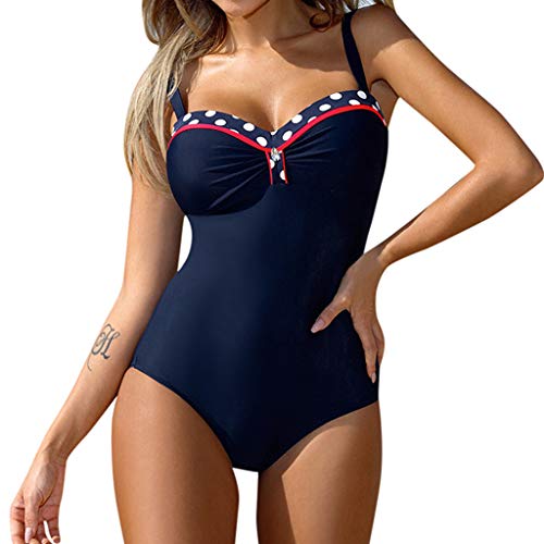 Vectry Bikinis Victoria Secret Tankini Embarazada Bañadores De Mujer con Aros Bañadores De Mujer Dos Piezas Sexy Traje De Baño Sexy Mujer 2019 Tallas Grandes Traje De Baño Mujer Leopardo Rojo