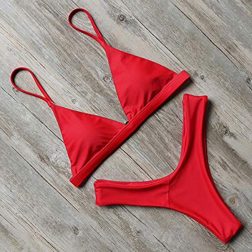 Vectry Bikinis Victoria Secret Tankini Push Up Bañador Mujer 2019 Bañadores de Mujer Dos Piezas Sexy Monokini Pequeños Traje de Baño Mujer Tallas Grandes Traje de Baño Rojo