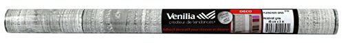 Venilia Klebefolie Adhesiva Tablero Gris, Decorativa, Muebles, lámina autoadhesiva, Aspecto Madera Natural, 45 cm x 3 m, Grosor: 0,095 mm, 53158, PVC