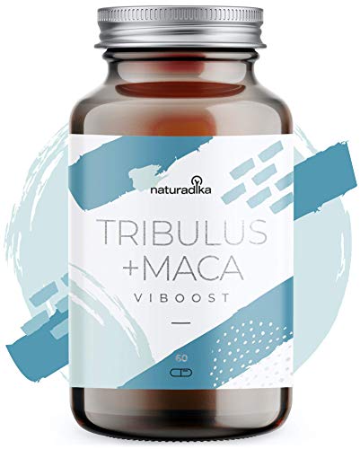 VIBOOST Tribulus terrestris + Maca andina capsulas - Booster de Testosterona para Hombres y Mujeres - Recuperador muscular e Impulsor de fuerza y resistencia con maca polvo, tribulus, rhodiola y zinc