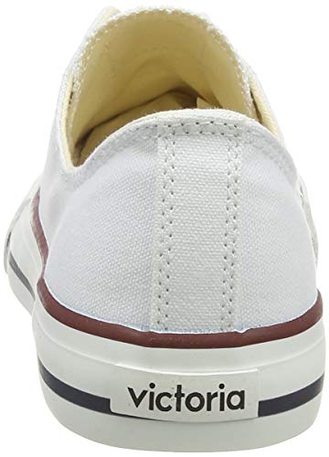 Victoria Zapato Basket Autoclave, Zapatillas Altas para Mujer, Blanco, 39 EU