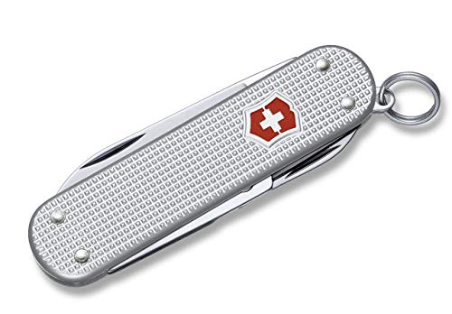 Victorinox 0.6221.26 Alox- Navaja suiza  5 funciones, color plateado