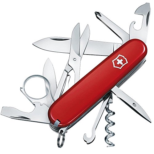 Victorinox V16703.B1 Navaja Medio Explorer, Rojo, M