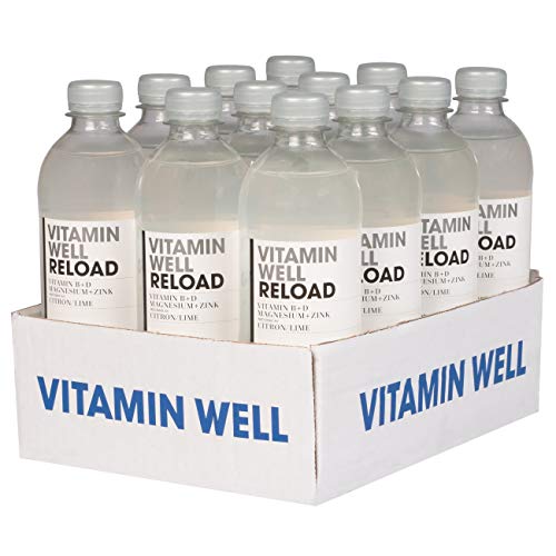 VITAMIN WELL RELOAD 12 x 500ml Una alternativa moderna, más sana y refrescante que los refrescos y zumos azucarados