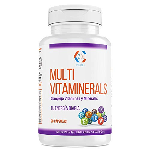 Vitaminas, minerales, complejo multimineral, cansancio y fatiga, hierro, acido fólico, b12, bienestar, 180 capsulas. (MULTIVITAMINAS PACK)