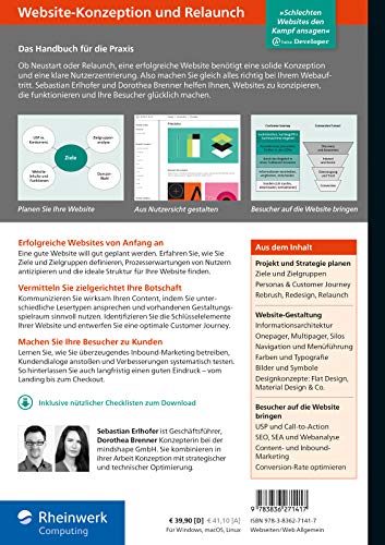 Website-Konzeption und Relaunch: Planung, Optimierung, Usability. Das Handbuch für die Praxis