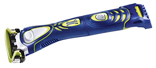 Wilkinson Sword Hydro 5 Groomer - Maquina de afeitar de 5 hojas con recortador eléctrico y depósito de gel para máxima hidratación