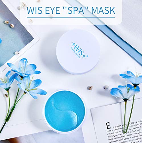 WIS Collagen Eye Mask Firming Under Eye Mask, Cooling Eye Pads for Relaxing Dark Circles and Eye Bags, Anti-aging Wrinkle Eye Treatment Mask 30 Pairs