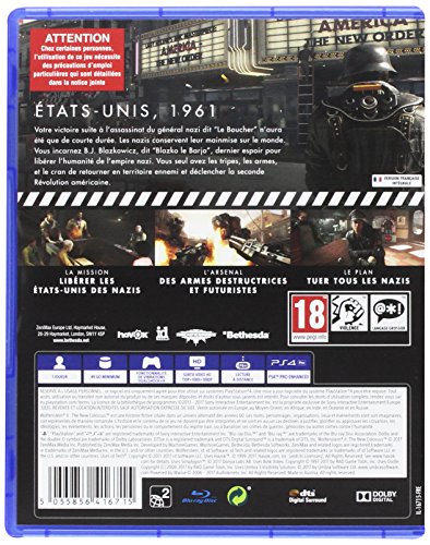 Wolfenstein II : The New Colossus - PlayStation 4 [Importación francesa]