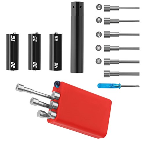 WYCY Coil Master Conjuntos de herramientas manuales Versión actualizada 11 en 1 con 521 Tab Mini ohmios Reader/Pinzas/Cable resistente al calor Nuevos kits de herramientas (V3)