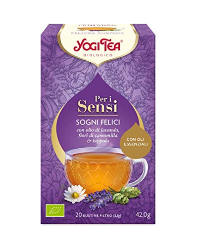 Yogi Tea Yogi Tea Felices Sueños para los Sentidos, 20 Unidades, Pack de 1