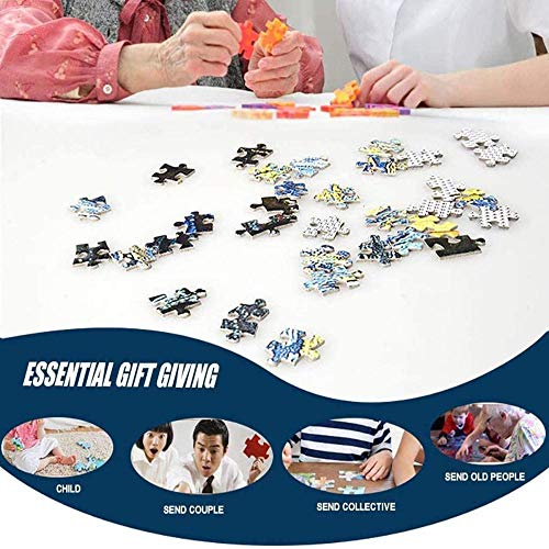 ZIWEIQI River Surface Mandarin Duck Adultos Puzzle 1000 Piezas DIY Clásico Rompecabezas de Madera para Niños Educativo Puzzles descompresión de Interesantes Juguete-50cmx70cm