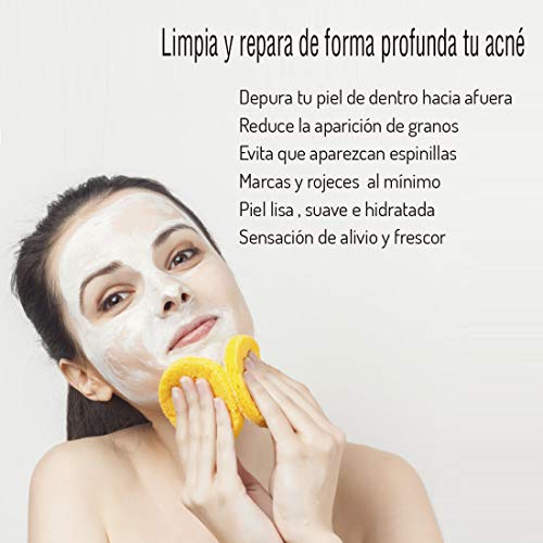 Zowix. Peeling antiacne. Mascarilla y exfoliante facial para el acne facial. Detox purificante piel grasa. 100 ml.