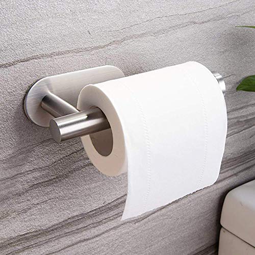 ZUNTO Portarrollos Baño Acero Inoxidable - Portarrollo para Papel Higiénico Autoadhesivo Para Baños