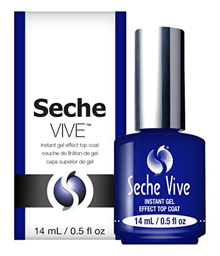 Acabado final para uñas efecto gel Seche Vive