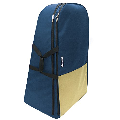 Actitud tu300402 19 x 42-inch Horn Tuba Soft Case – Vintage – Azul Marino