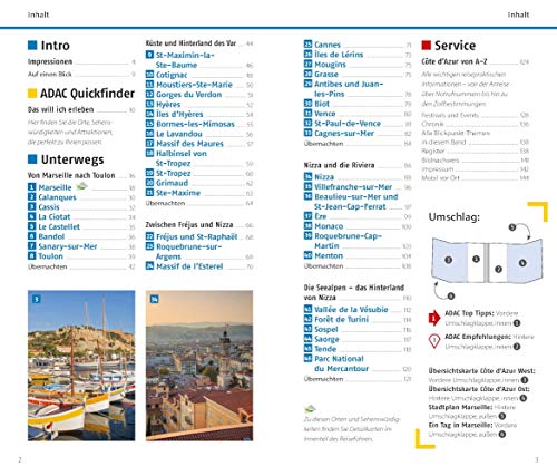 ADAC Reiseführer Côte d'Azur: Der Kompakte mit den ADAC Top Tipps und cleveren Klappkarten