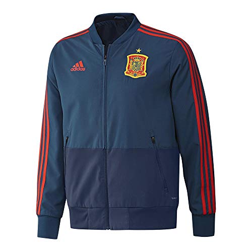 adidas Fef Pre Jkt Chaqueta, Hombre, Azul/Rojo (azutri), S