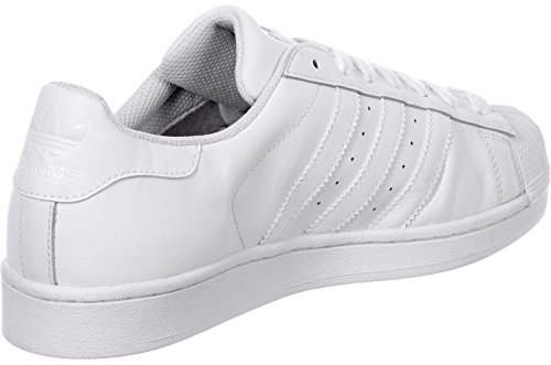 adidas Originals Superstar, Zapatillas Unisex Adulto, Blanco (Footwear White/Footwear White/Footwear White), 44 EU