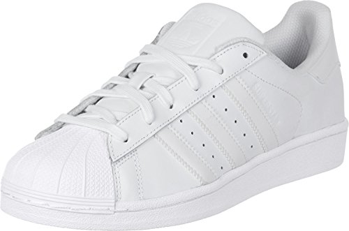 adidas Originals Superstar, Zapatillas Unisex Adulto, Blanco (Footwear White/Footwear White/Footwear White), 44 EU